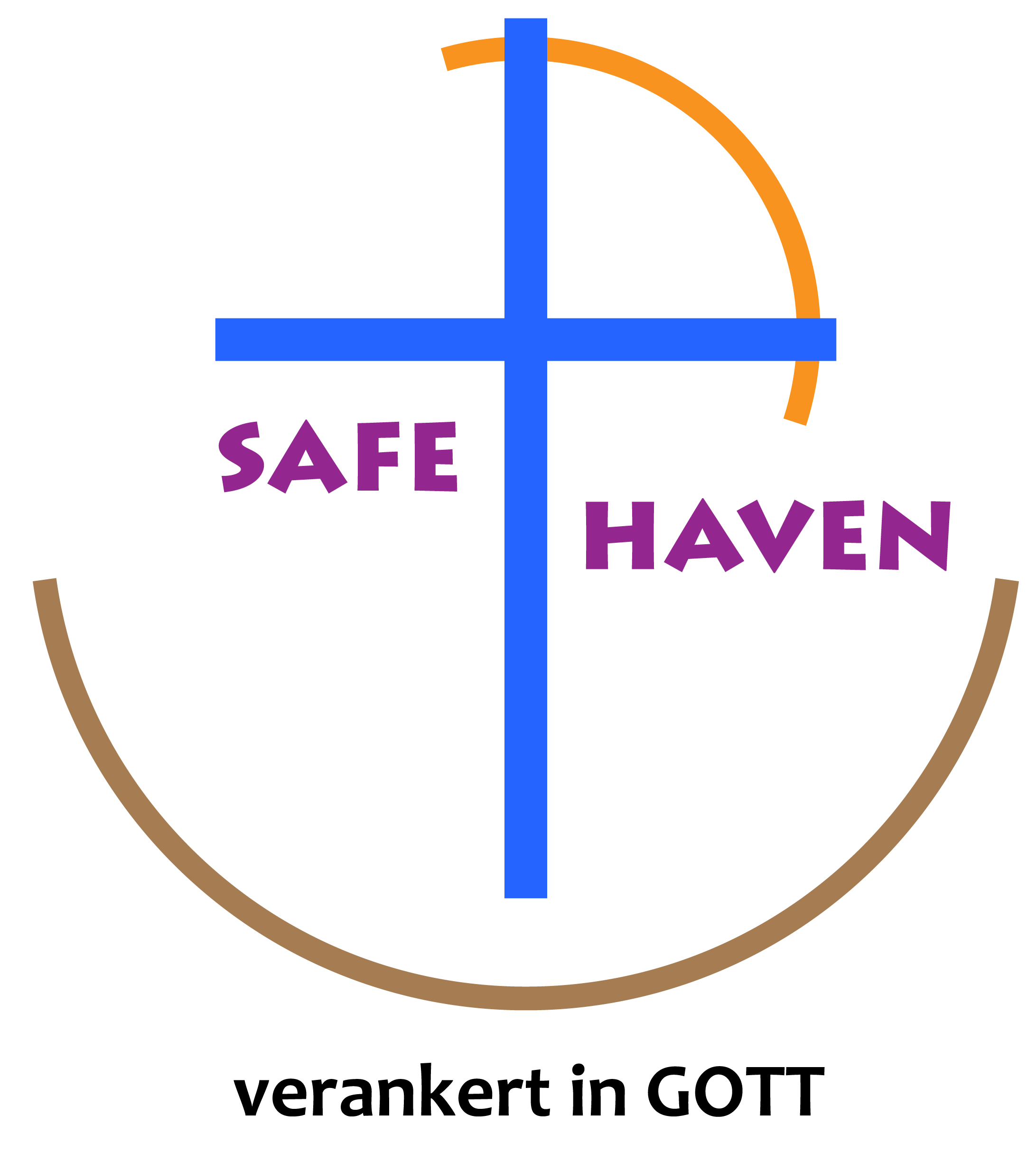 Emblem safe haven farbig fb